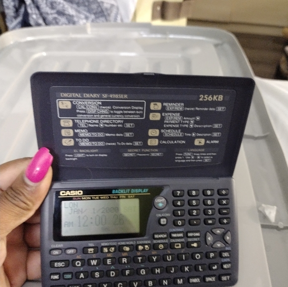 Casio diary - Picture 3 of 4